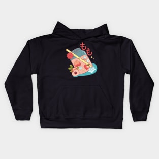 Peach juice Kids Hoodie